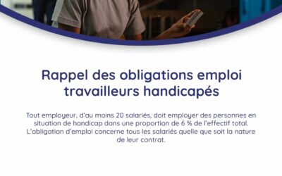 Les obligation emploi travailleurs handicapés